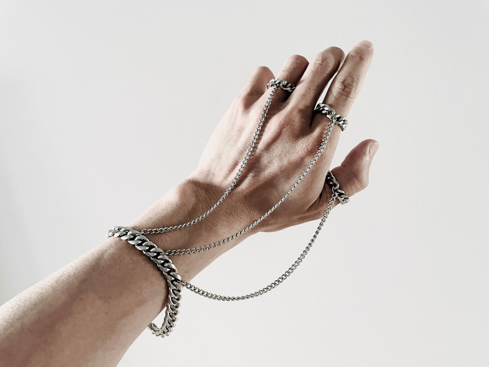 Kettenringe Armband R1 Limited Collection bodychain Etsy.de