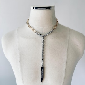 RTB-N1 Gold Chain Necklace Must have Chunky gold chain link heavy - Ready to basic collection - MEKERA STUDIOS