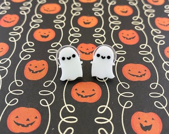 Ghost Stud Earrings