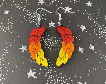 Laurel Wreath Dangle Earrings