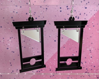 Guillotine Dangle Earrings