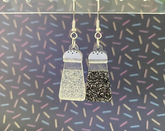 juul pod earrings Salt & Pepper Dangle Earrings