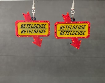 Betelgeuse Sign Dangle Earrings