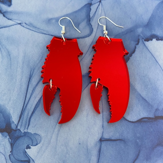 Lobster Claw Dangle Earrings