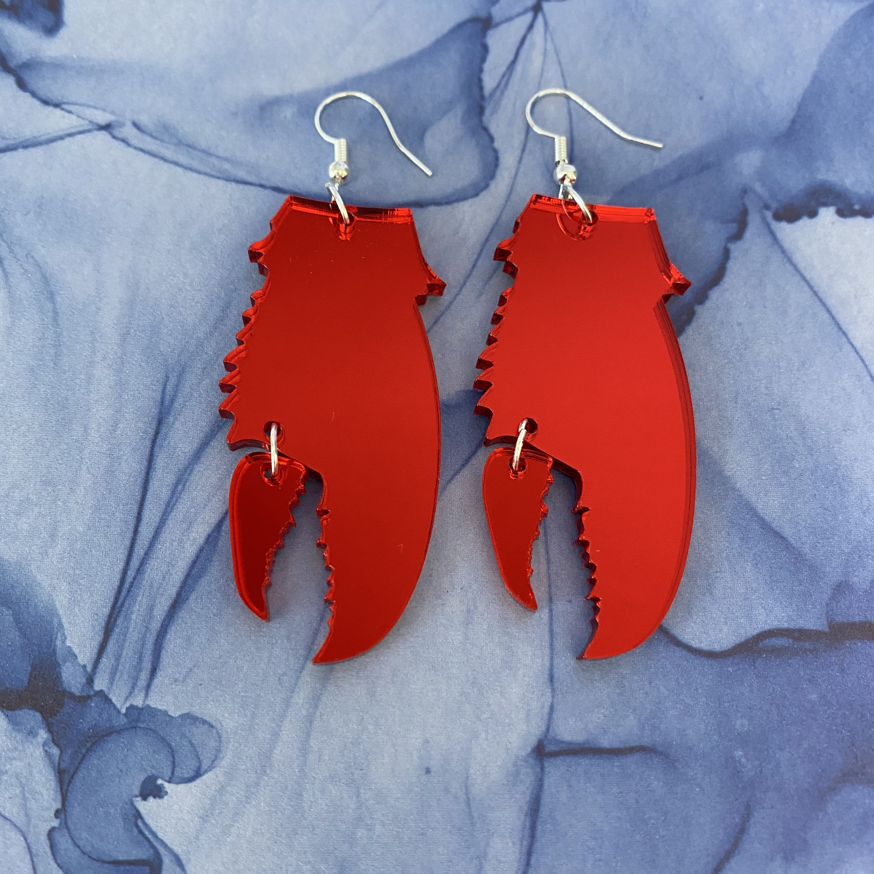 Lobster Claw Dangle Earrings