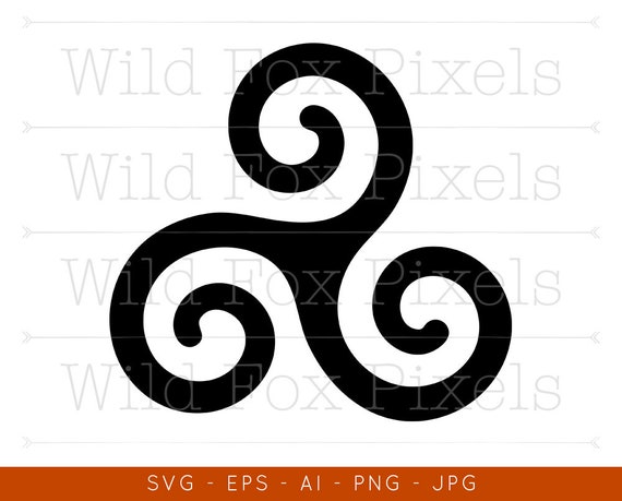 Download Triskele Svg Cut File Triskell Svg Files For Cricut Etsy