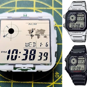 Genuine Casio AE-1200 Module / Movement (3299). Suitable for any Casio AE-1200 Watch Model