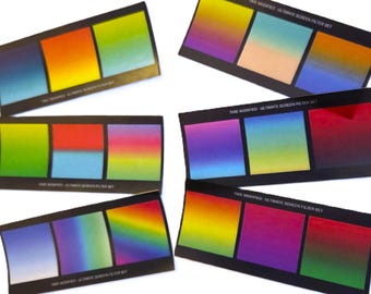 Regardez le jeu de filtres pour écrans à gradient de modding, 18 filtres / superpositions. Convient à tous les modèles numériques Casio, AE-1200, F-91W, A-168, G-Shock
