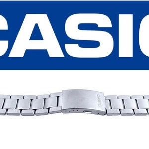 Genuine Casio Stainless Steel Watch Bracelet / Strap / Band for AE-1200 / AE-1200WHD / AE-1300 (18mm) - 10434448