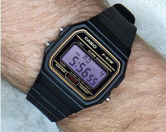 casio f91w beige