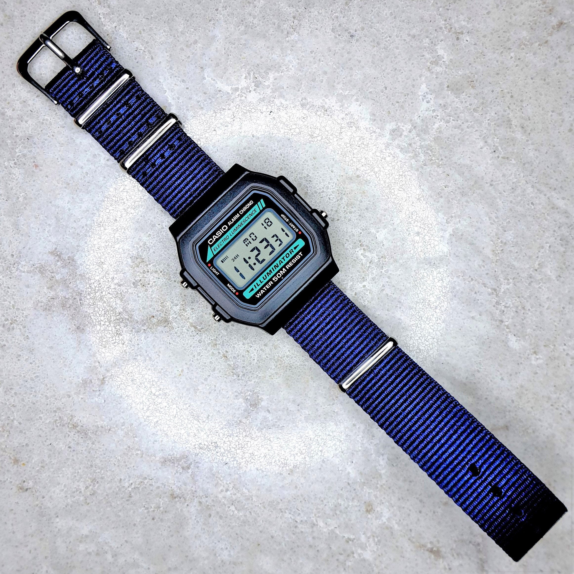 Casio illuminator nato strap sale