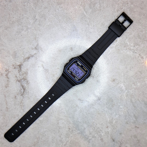 Buy Casio Watch With Light Purple Screen Mod F 91W the Lavender