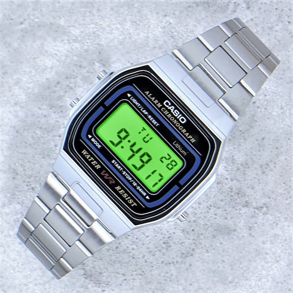 Modified Casio Watch With Lime Green Screen Filter Mod - Etsy Sweden