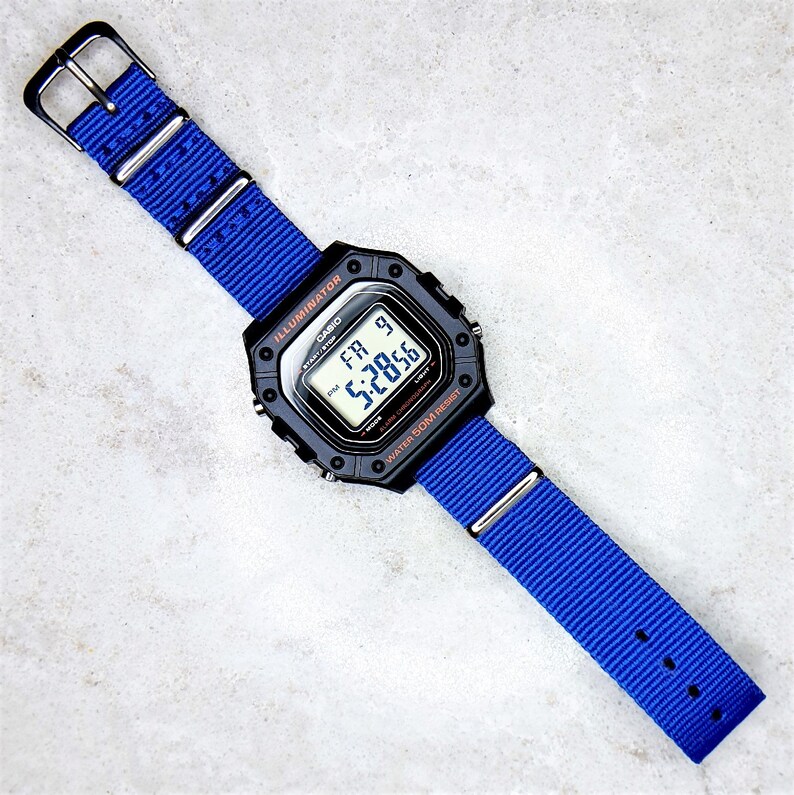 casio illuminator nato strap