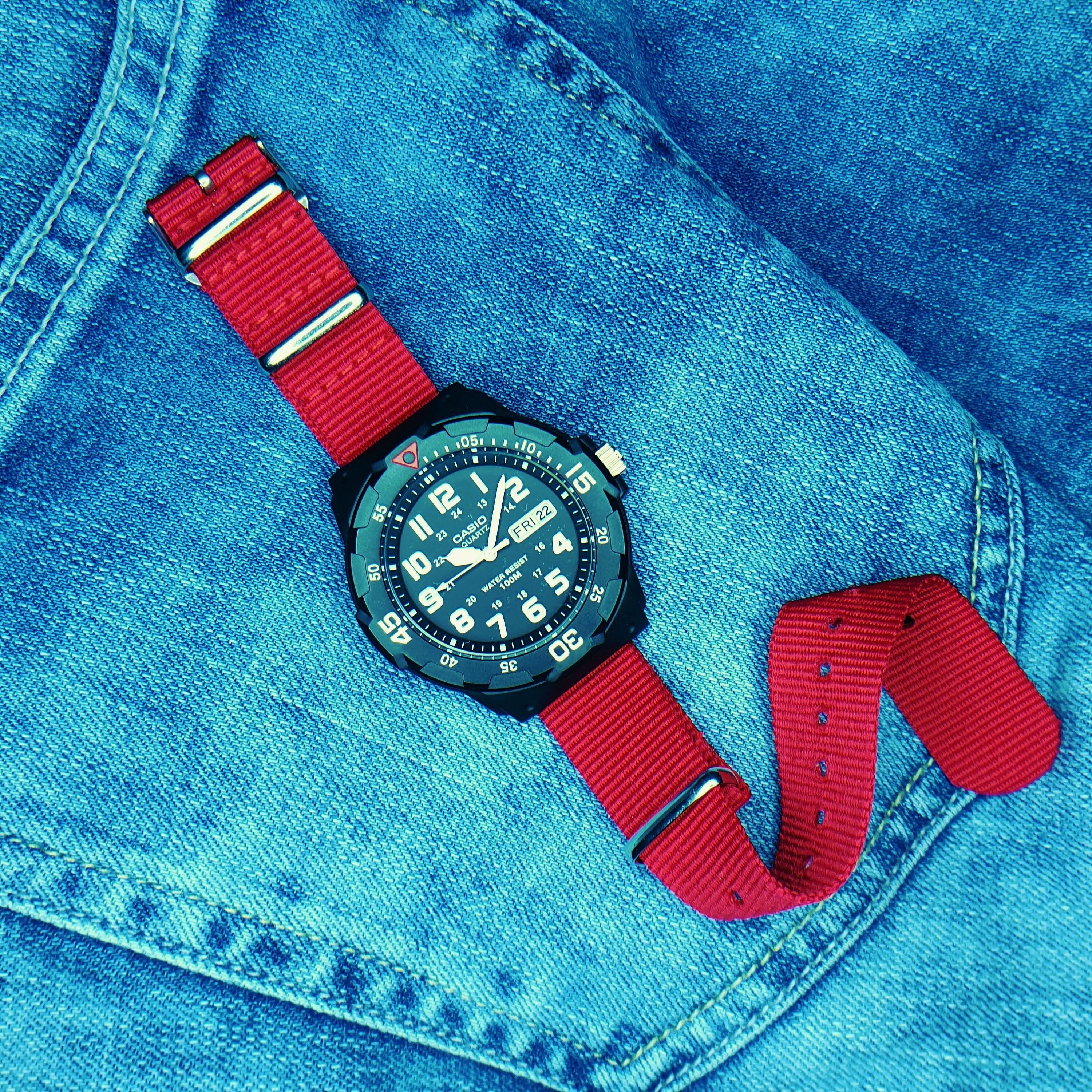 Strap casio mrw 200h sale