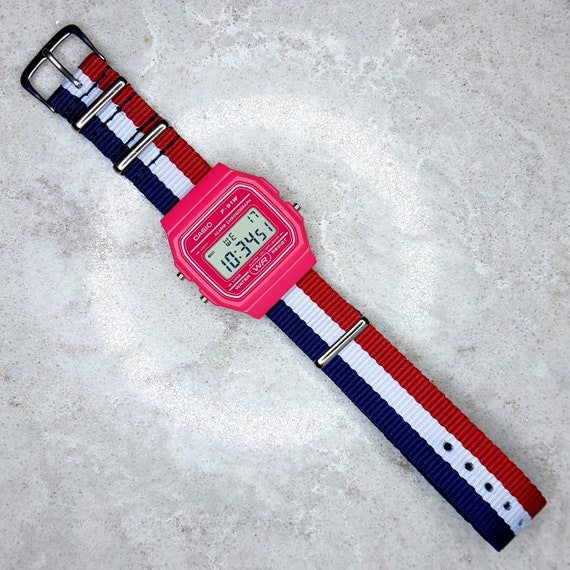 casio f91 pink
