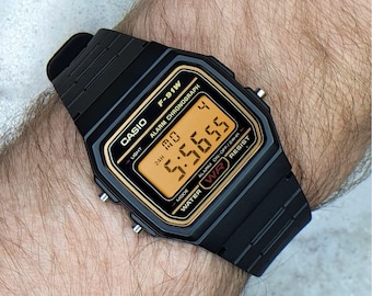 Casio f91w hotsell rose gold