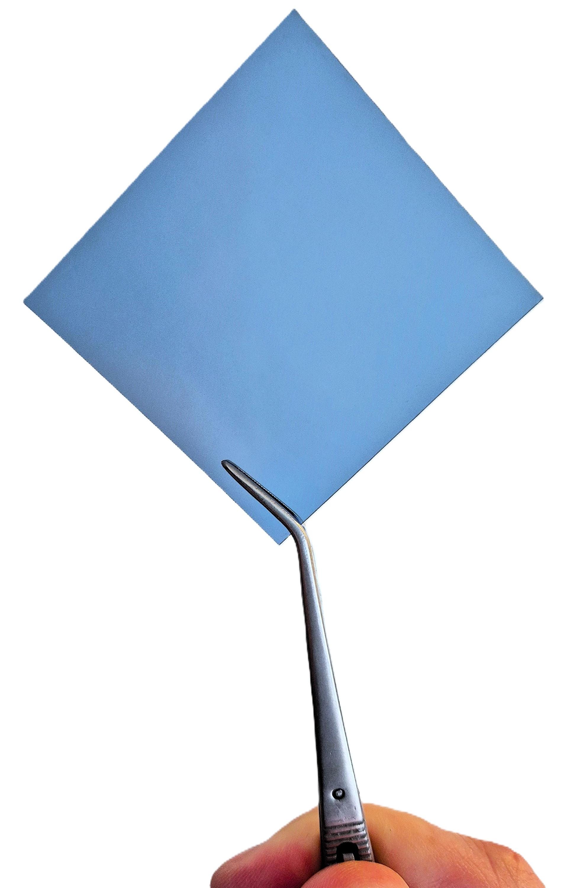 Blue Polarising Film for Digital Watch Mods. Dimensions: (50mm X