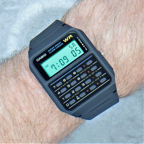 Calculator Watch Turquoise Screen Mod - Etsy