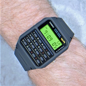 Reloj CASIO - CA-506-1 calculadora Resistente al agua