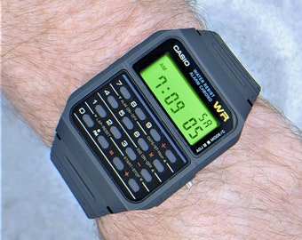 Casio Calculator Watch with Green Screen Mod (CA-53W-1ER)