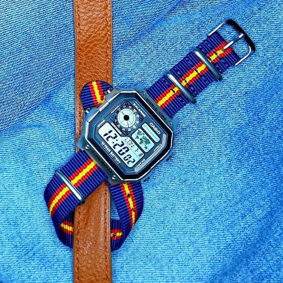 Casio illuminator yellow sales