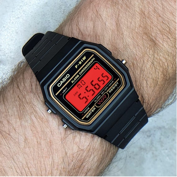 Casio F91 W, Nostalgia, Design