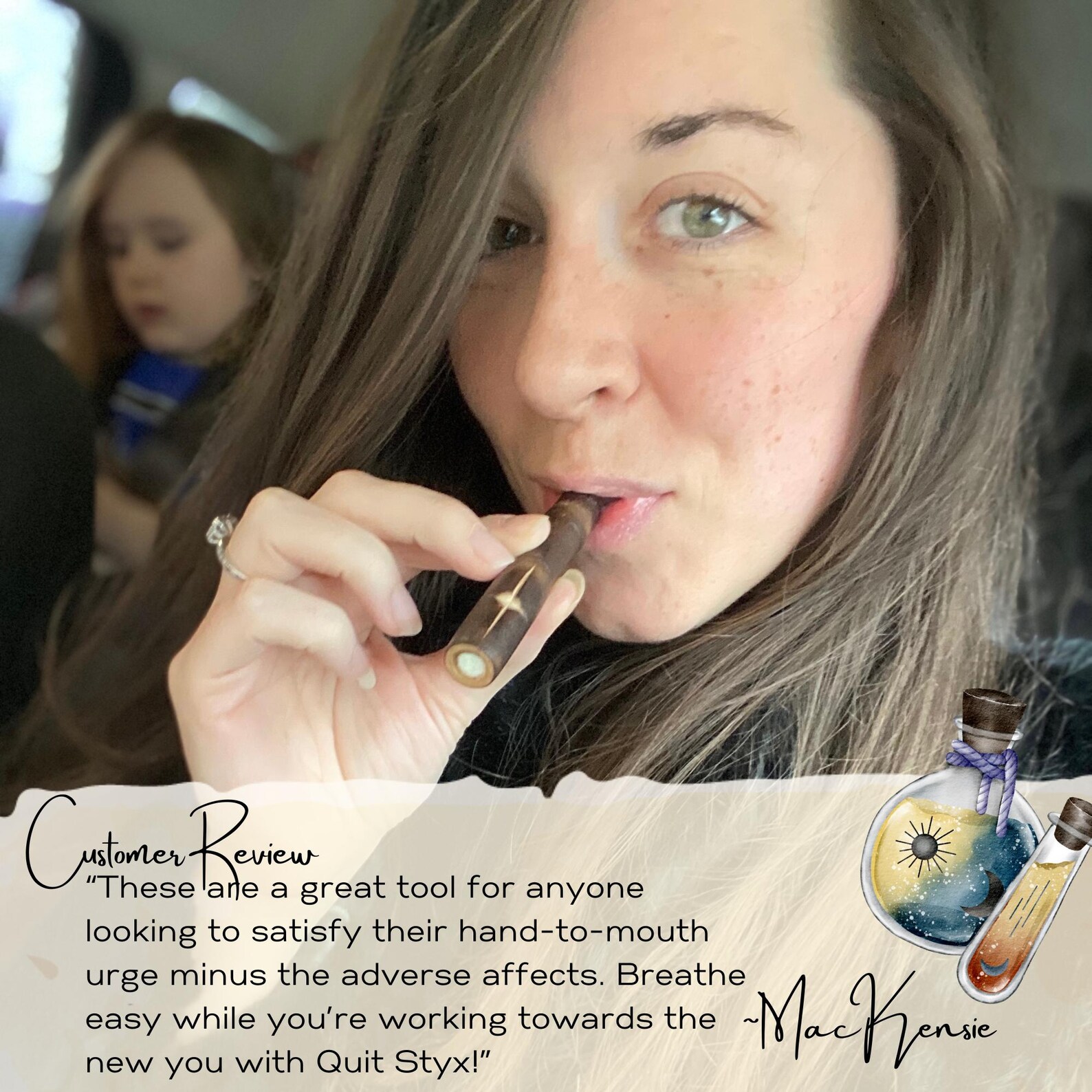 Ecostyx Aroma Inhaler for Essential Oils | Portable EO Diffuser | Wood ...