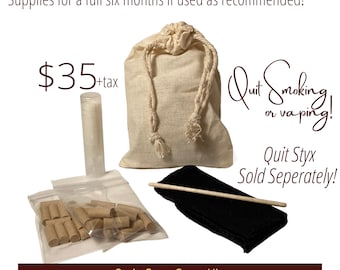 Quit Styx Care Kits (with filter refills) | Quit Styx Sold Separately | Aromatherapy Inhaler Supplies