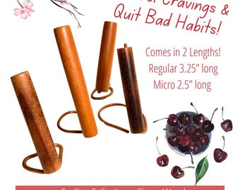 EcoStyx Aroma Inhaler for Essential Oils | Portable EO Diffuser | Wood Aromatherapy Pen | Quit Styx | Sustainable | Stress Relief | Emitto