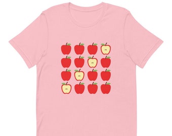 Apple Pattern Short-Sleeve Unisex T-Shirt