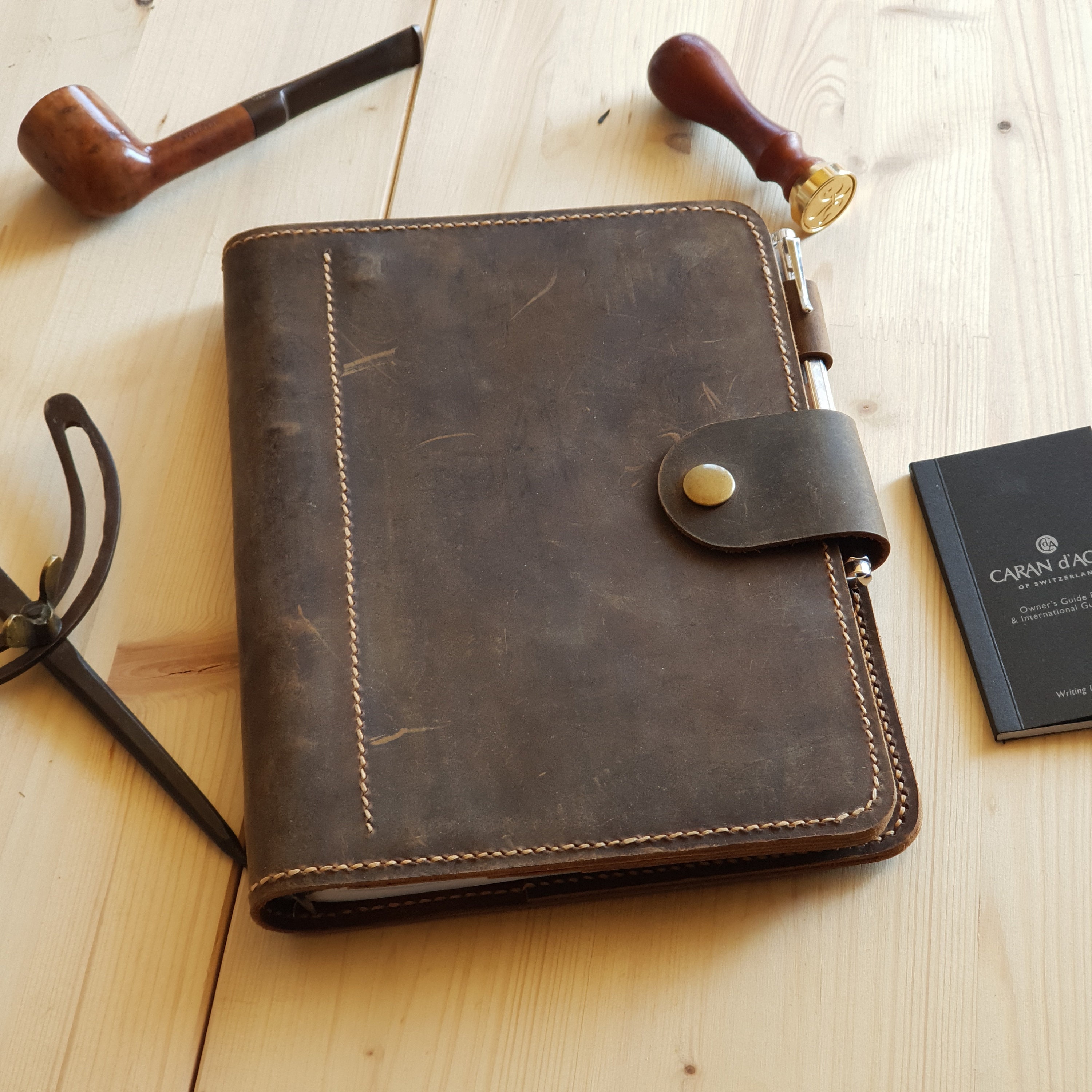 2021 Men Gift Mens Christmas Gift 2021 Mens Leather Planner Etsy