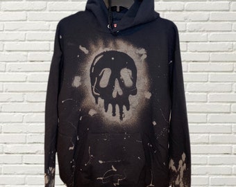 skull zip up jacket