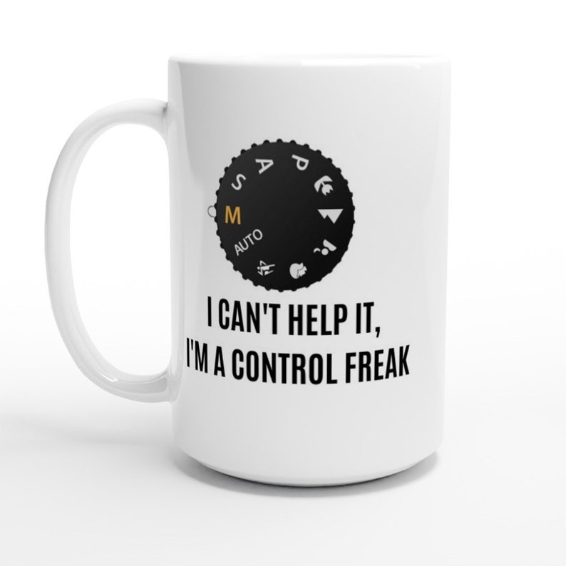 I'm a Control Freak Mug Large Premium 15oz Mug image 1