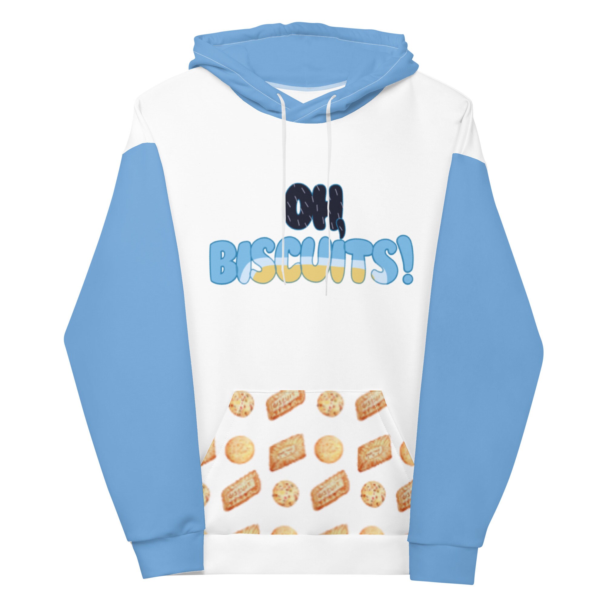 Oh Biscuits Bluey Hoodie for Adult Bluey Fans Bluey Etsy Australia