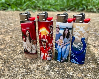 Your Custom Photo Lighter- High Quality Permanent Printed Material- Personalized- Free Shipping-Gift