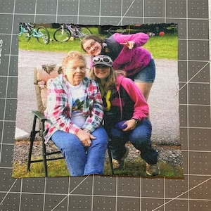 Custom Photo Quilt Blocks-Custom Photo Quilt Squares Multiple Sizes-100% Polyester-Print Your Photos On Fabric/Cloth. image 5