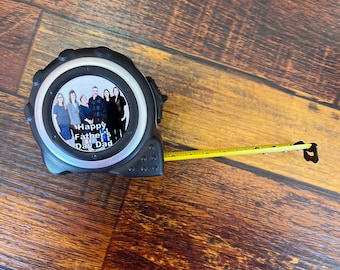 Custom Photo Tape Measure-HD Print-Fathers Day-Gift For Men