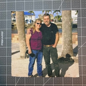 Custom Photo Quilt Blocks-Custom Photo Quilt Squares Multiple Sizes-100% Polyester-Print Your Photos On Fabric/Cloth. image 3