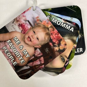 Custom Photo Felt Flip Book- Personalized-4 to 12 pages-Double sided