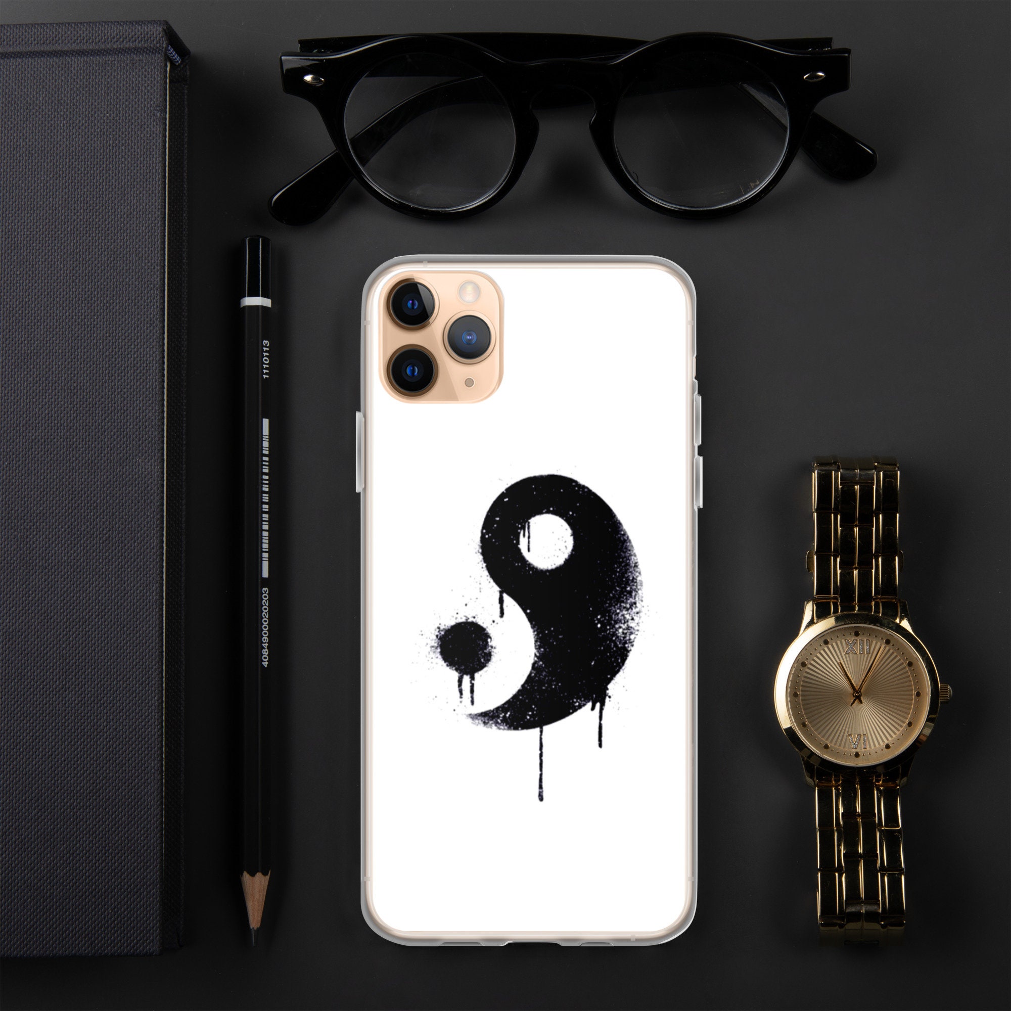 Japanese iPhone Case, Yin & Yang iPhone Case, Yin Yang Phone Case, Yin