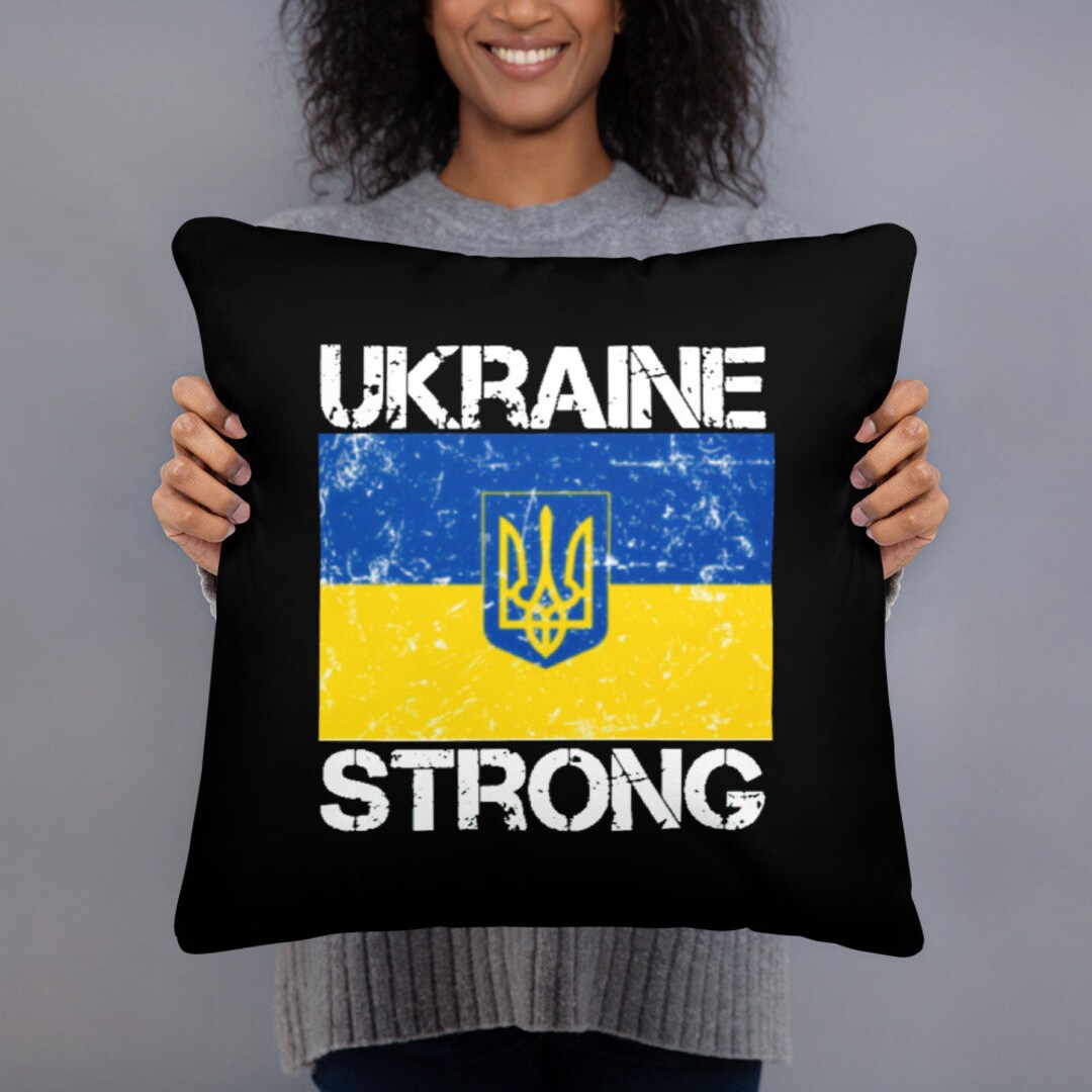 Ukraine Gift Ukraine Merch Ukraine Pillow Ukraine Pillow Etsy