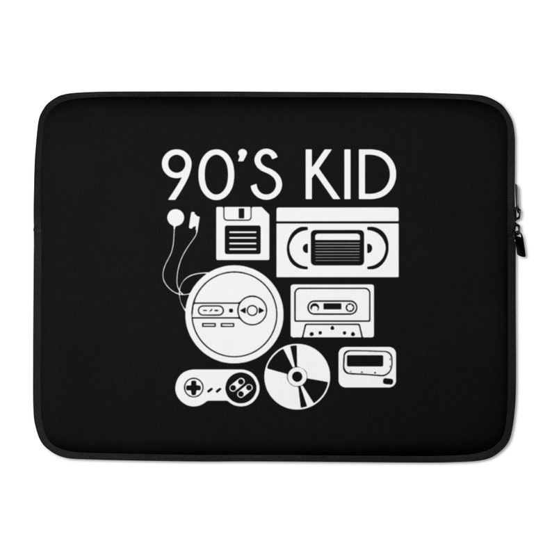 Laptop Case, 90s Kid Laptop Case, Nostalgia Laptop Case, 90s Laptop