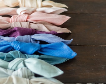 Cloth napkins Set of 2, 4, 6, 8. Pastel dinner napkin. European Washed Table linens. Party decor.