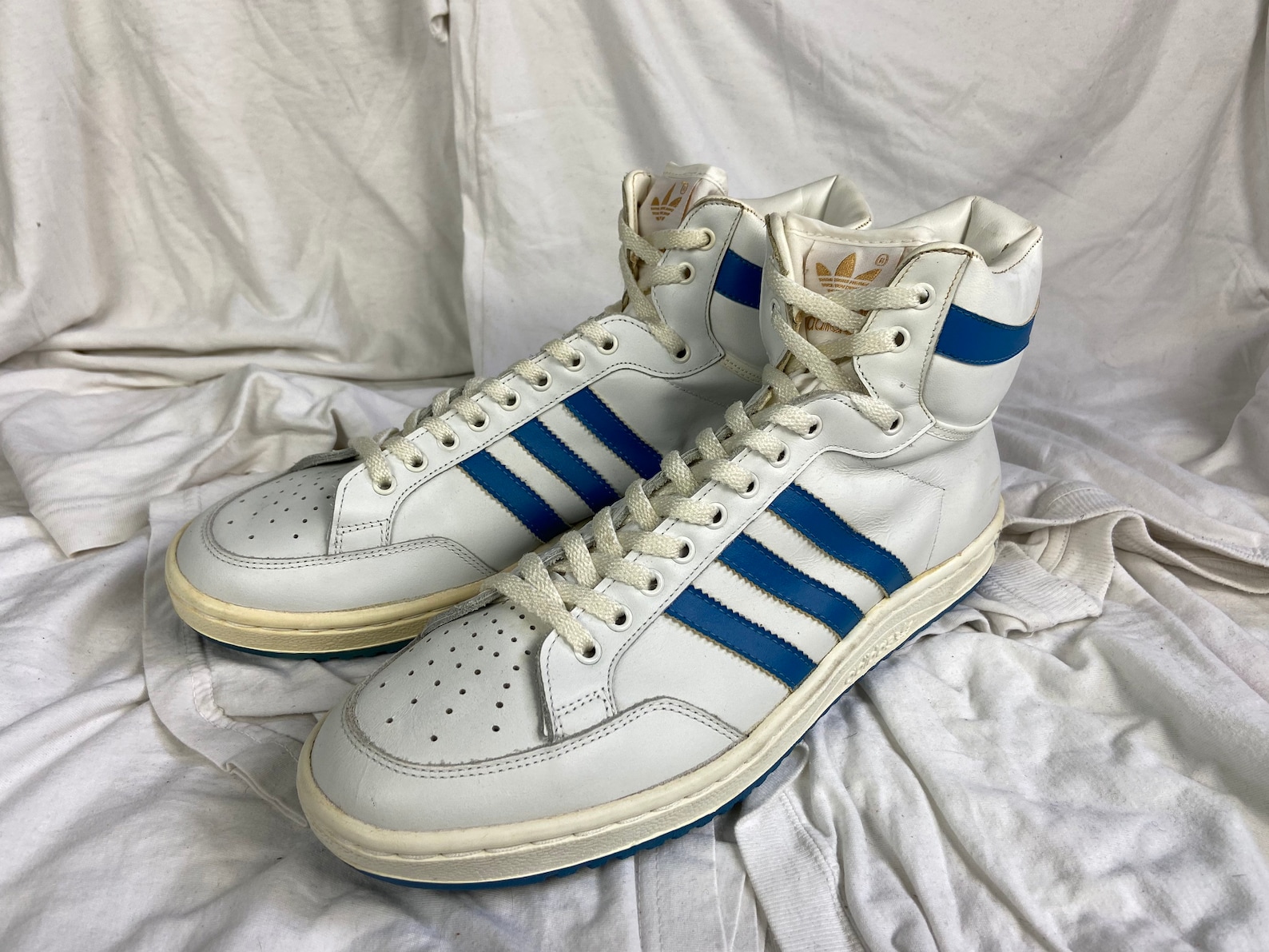 Vintage 1980s Adidas Tourney Basketball Shoes Etsy