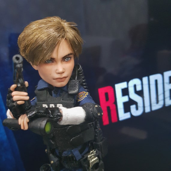 Leon S Kennedy Resident Evil 2 Remake Ooak Monster High Etsy