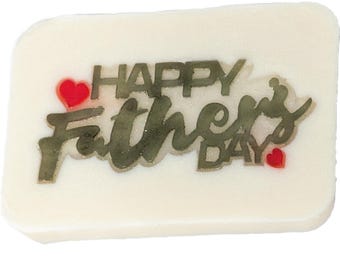 Father's Day Personalized Soap - Oatmeal and Aloe Vera XL Brick