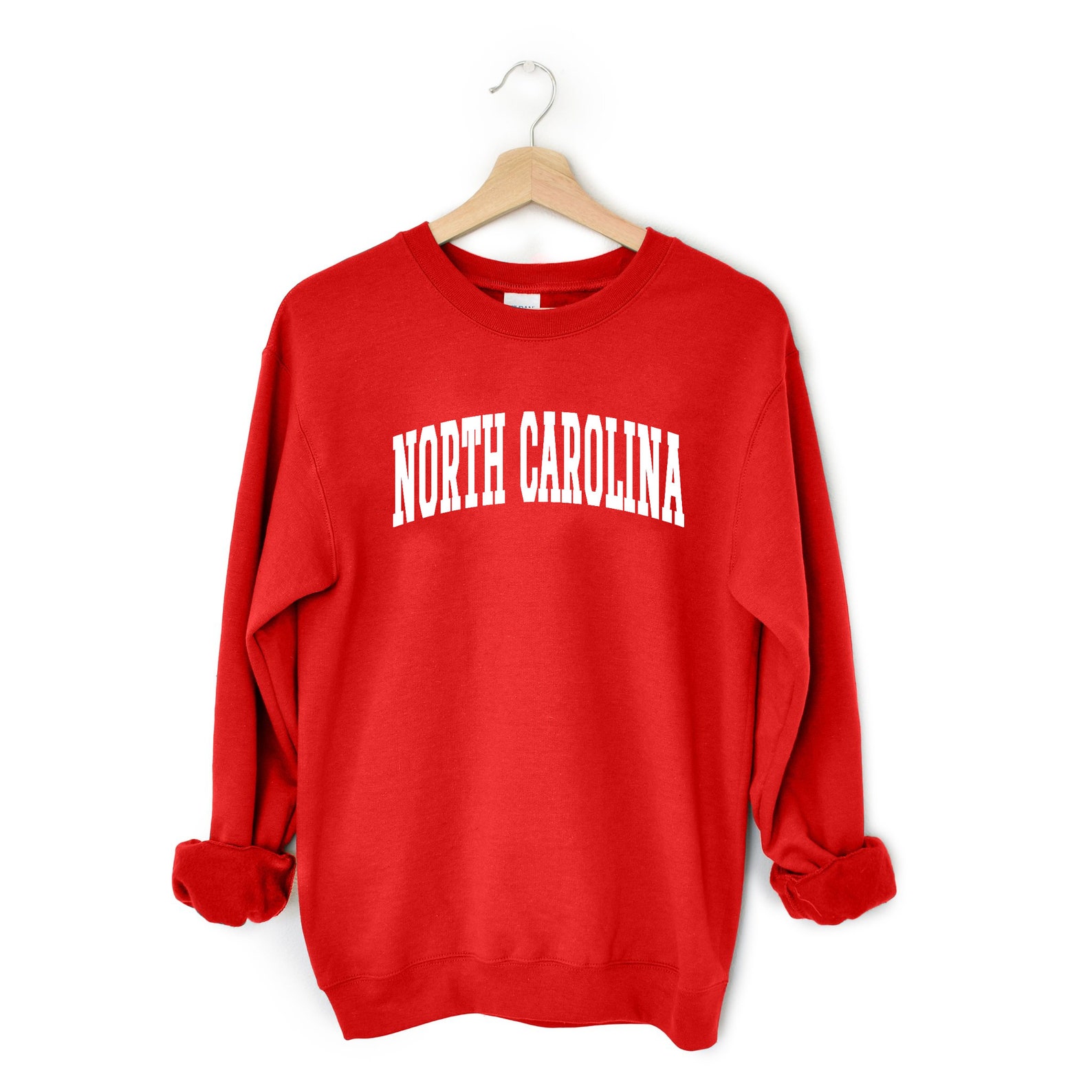North Carolina Sweatshirt Vintage Carolina Sweatshirt Etsy