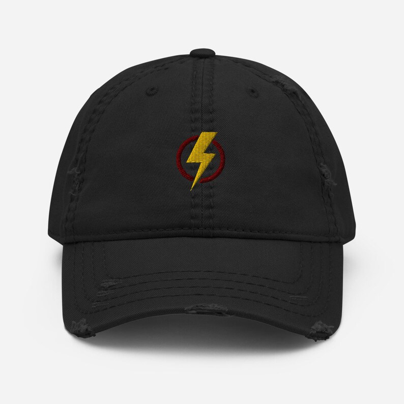 Lightning Bolt Dad Hat, Trendy Lightning Bolt Hat, Lightning Bolt