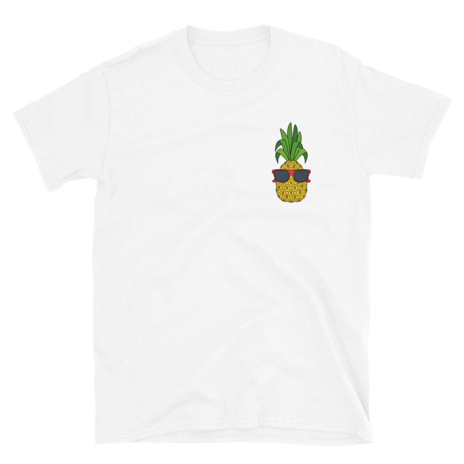 Pineapple Shirt Graphic Tees Vacation Shirt Summer Shirt Etsy